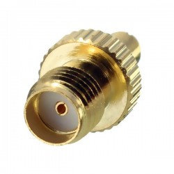 RF Adapter SMA Female to TS9 Gold