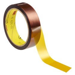 3M ( 5419 12MM) Protective Tape  PI (Polyimide) Film  Gold  12.7 mm x 33 m