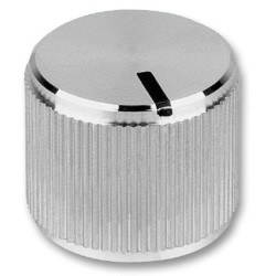 Mentor (5553.6612) Knob  Round Shaft  6 mm  Aluminium