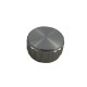 Multicomp Pro (30T-2D) Knob  Round Shaft  6.35 mm  Aluminium