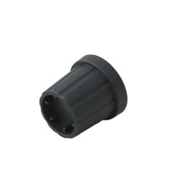Multicomp Pro (MP178882) Knob  Splined Shaft  6 mm  Round  19.3 mm