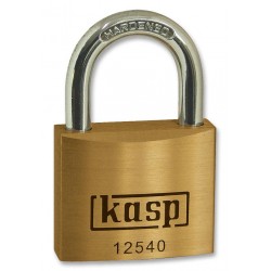 Kasp Security (K12540D) Padlock, Premium Brass, 40mm