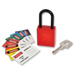 CK Tools (K80040) Safety Padlock, Lockout, Nylon, 40mm