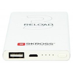 SKROSS Powerbank  3  3500mAh  Lithium  1Port  1A  LED  With Cable
